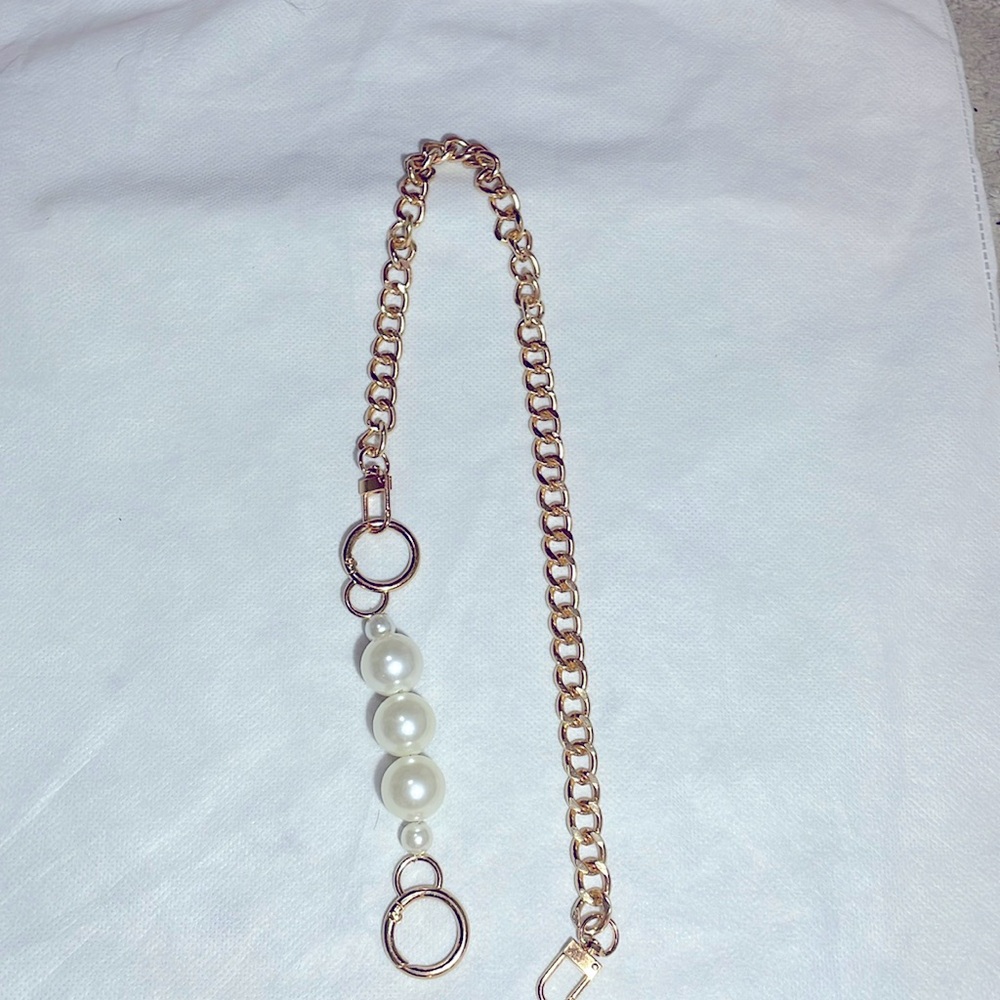 Unbranded Faux pearl handbag chain